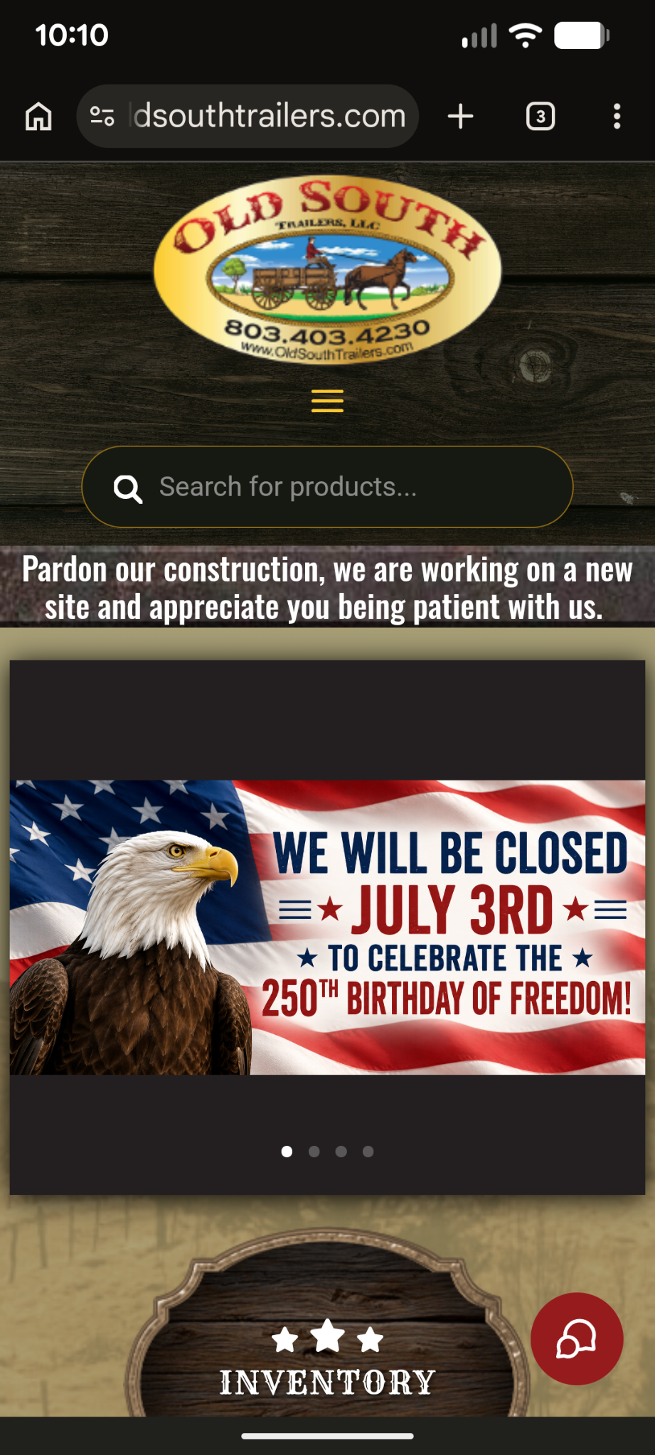 Old-South-Trailers-Home-Page-Mobile-View